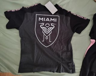 Conjunto Inter Miami CF Negro y Rosa / Talla 7-8