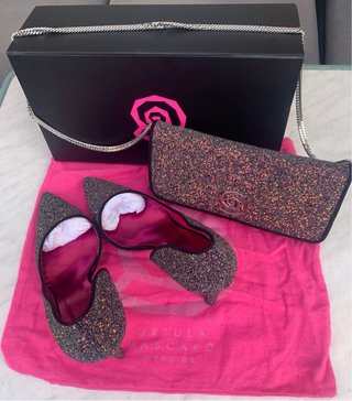 Zapatos y Bolso Fiesta Ursula Mascaro Lujo
