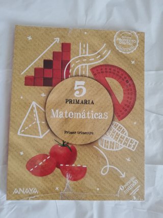 Libritos matemáticas 5 primaria (los 3 trimestres)