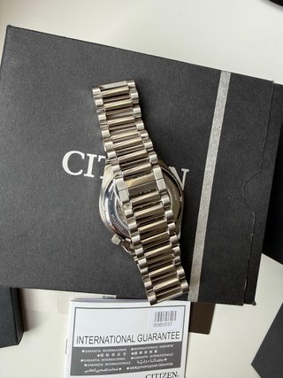 Citizen Tsuyosa Small Seconds Azul - NUEVO