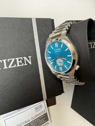 Citizen Tsuyosa Small Seconds Azul - NUEVO