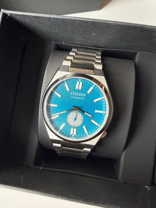 Citizen Tsuyosa Small Seconds Azul - NUEVO