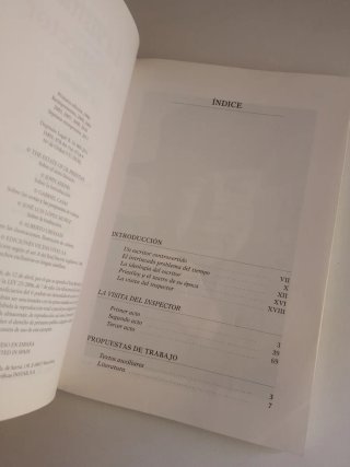 La Visita Del Inspector. Libro obligatorio E.S.O.