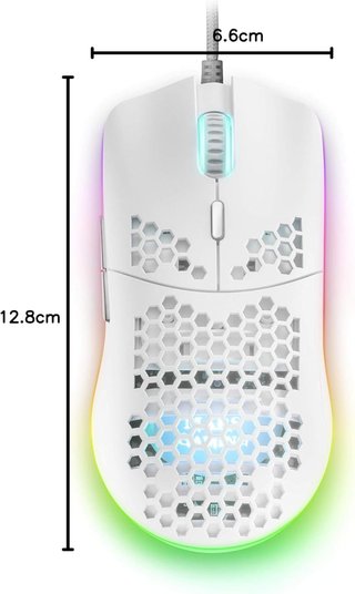 Mars Gaming ratón inalámbrico ergonómico RGB