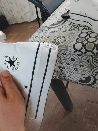 Converse All Star Plataforma Blancas