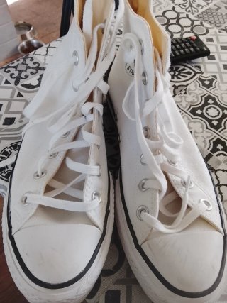 Converse All Star Plataforma Blancas