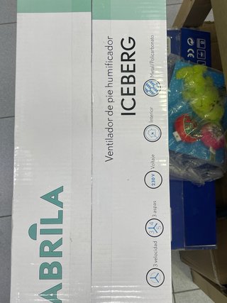 Ventilador Pie Humidificador