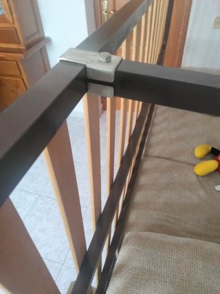 Somier de láminas con patas