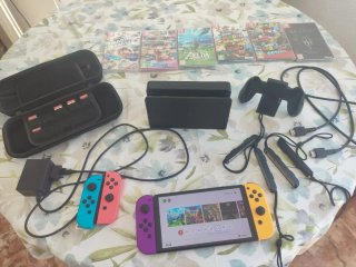 Nintendo Switch OLED + 80 juegos