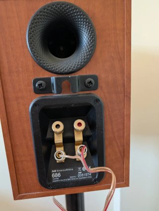 Altavoces Bowers & Wilkins Negro/Marrón