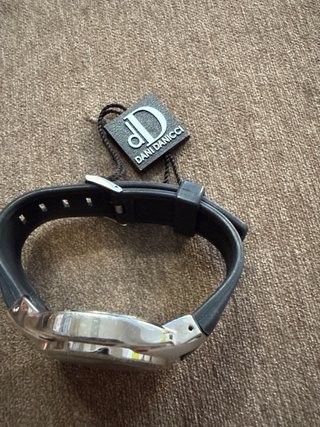 Reloj Dani Danicci analógico plata/negro