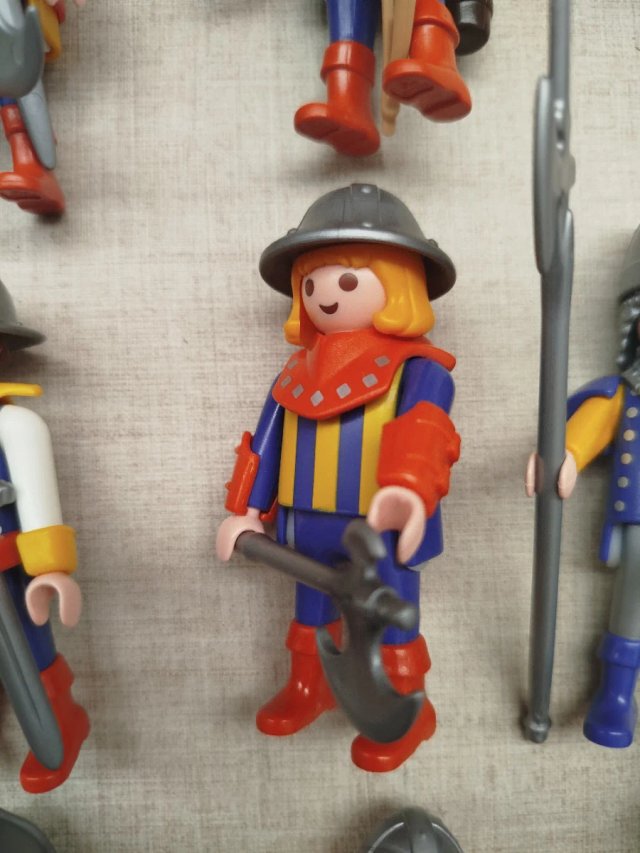 Lote Playmobil Soldados Medievales