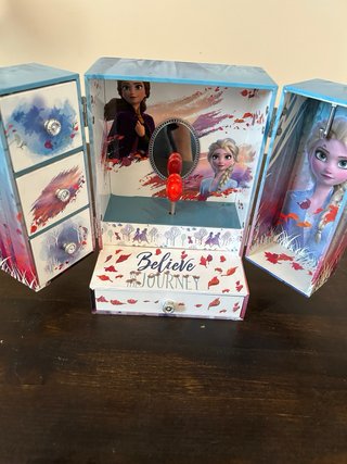 Joyero de Frozen con caja musical.
