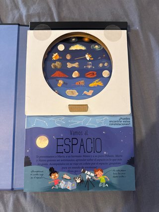 Libro infantil - vamos al espacio
