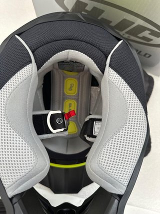 Casco HJC T-M Cross Amarillo/Negro