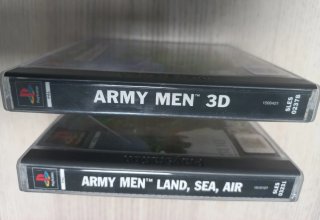 2 Juegos PS1 Army Men: Land, Sea, Air y 3D