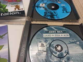2 Juegos PS1 Army Men: Land, Sea, Air y 3D