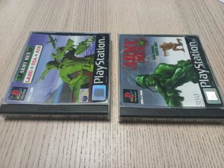 2 Juegos PS1 Army Men: Land, Sea, Air y 3D