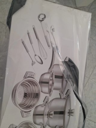 Pentole acciaio amc 25pezzi