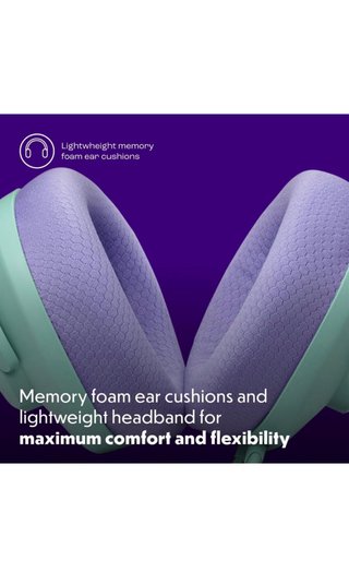 Cascos JBL Verdes y Morados