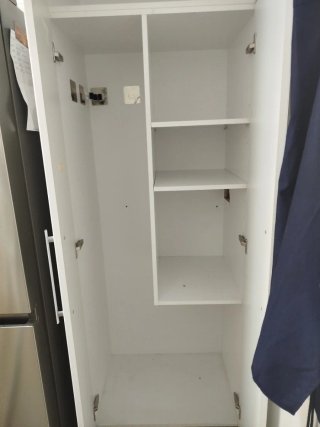 Mueble de almacenaje blanco