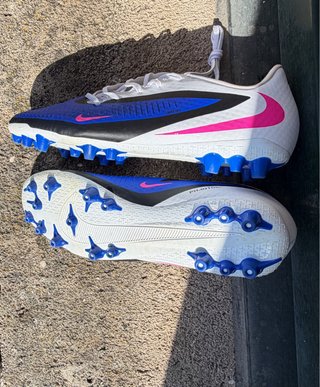 Zapatillas Nike Phantom Fútbol Azul/Rosa