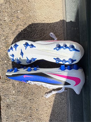 Zapatillas Nike Phantom Fútbol Azul/Rosa