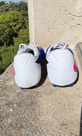 Zapatillas Nike Phantom Fútbol Azul/Rosa