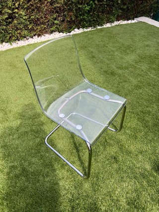 Pack 6 Sillas Tobias Ikea Transparentes
