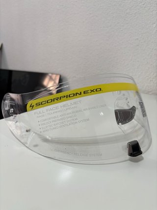 Visera Scorpion Exo Transparente