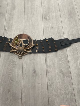Cinturón Fiesta Calavera Pirata