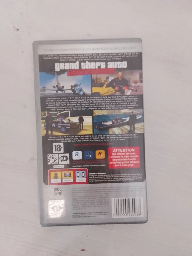 GTA Liberty City Stories PSP