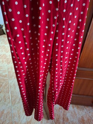 Mono rojo lunares SHEIN talla S