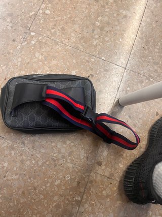 Riñonera Gucci Negra Multicolor