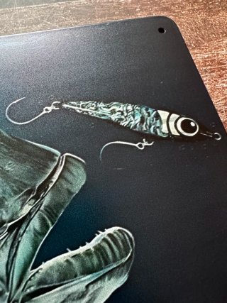 PLACA CARTEL PESCA CARANX JUREL GT SEÑUELO RAPALA