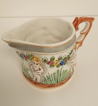 JUEGO DE TE PORCELANA ELPA ALCOBAÇA CHERUBS