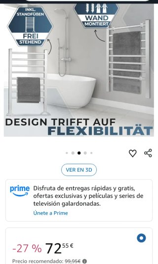 ProfiCare Calentador de Toallas electrico