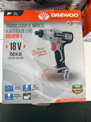 Lote 4 Herramientas Batería Daewoo