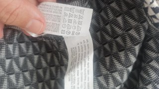 Vestido Zara estampado geométrico