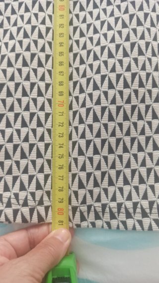 Vestido Zara estampado geométrico