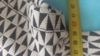 Vestido Zara estampado geométrico