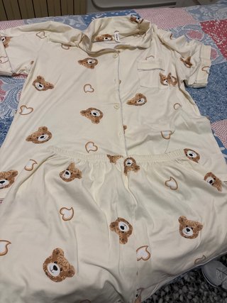 Pijama Verano Oso Talla L
