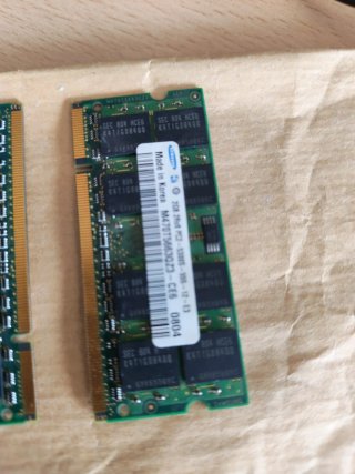2x 2GB DDR2 SODIMM Portátil RAM Samsung