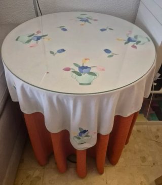 Mesa camilla redonda 70cm