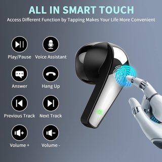 Auriculares inalámbricos bluetooth deportivos