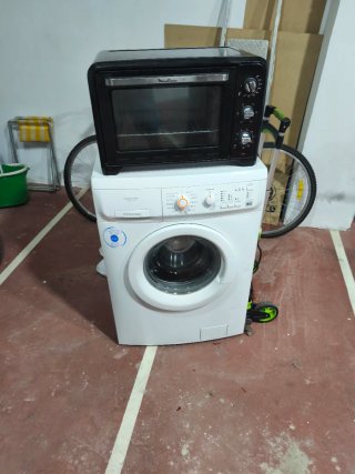 Lavadora y Horno Eléctrico