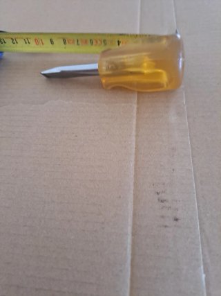 Destornillador plano 7x45mm