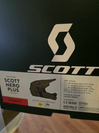 Casco Scott Nero Plus MIPS Integral