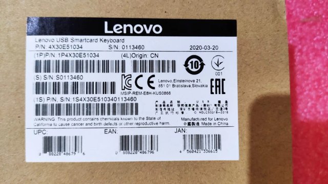 Teclado Lenovo KUS0866