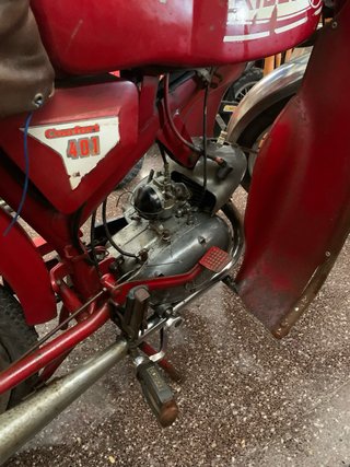 Rieju Moped Roja Antigua